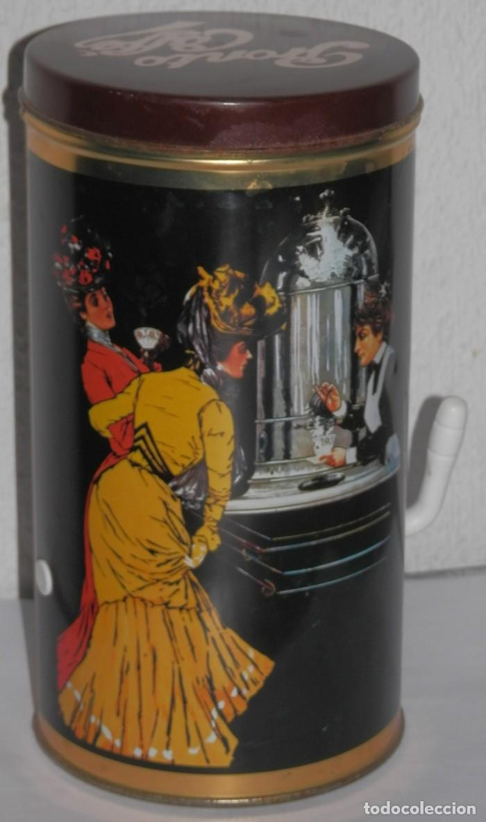 Cajas y cajitas met&aacute;licas: LATA VINTAGE DE LOS CAF&Eacute;S PRONTO - Foto 2