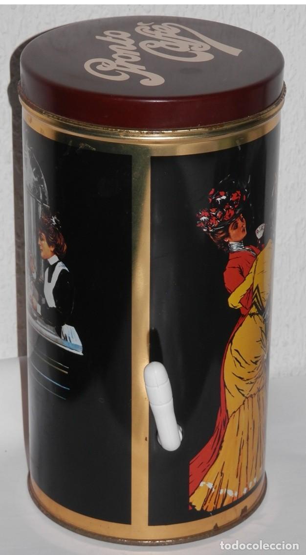 Cajas y cajitas met&aacute;licas: LATA VINTAGE DE LOS CAF&Eacute;S PRONTO - Foto 3
