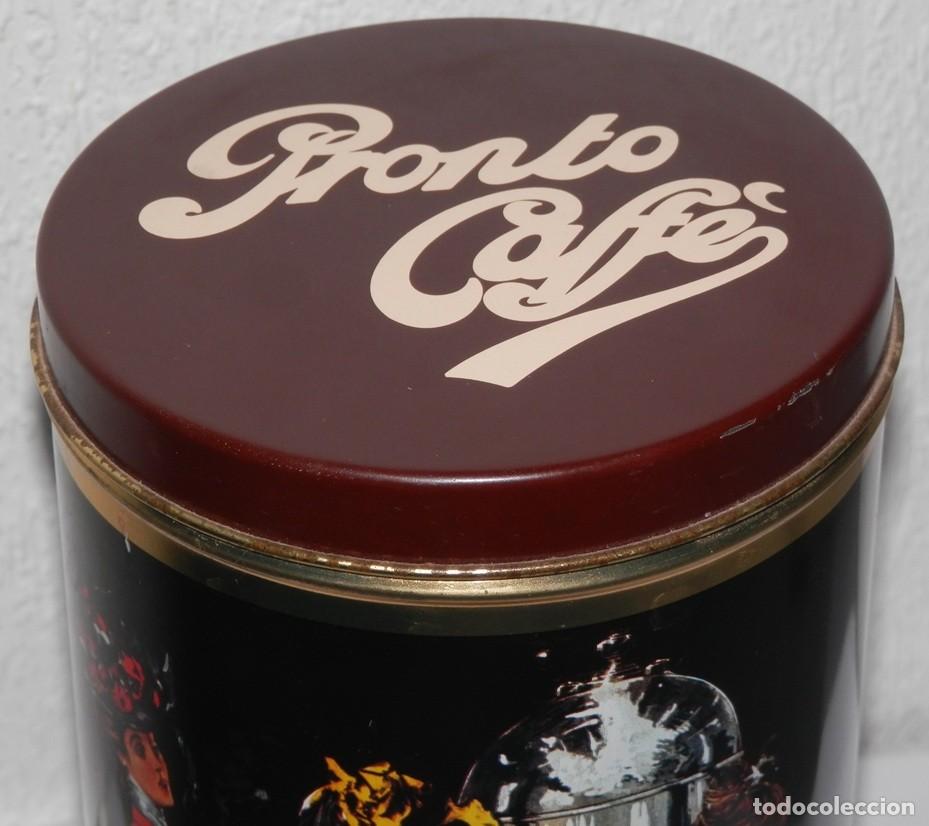 Cajas y cajitas met&aacute;licas: LATA VINTAGE DE LOS CAF&Eacute;S PRONTO - Foto 4