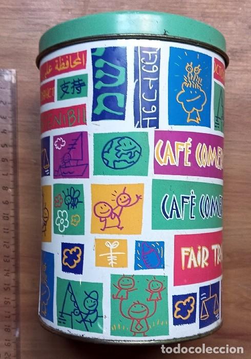 Cajas y cajitas met&aacute;licas: LATA DE CAF&Eacute; TOSCAF - LITOGRAFIADA COLECCIONABLE - 2004