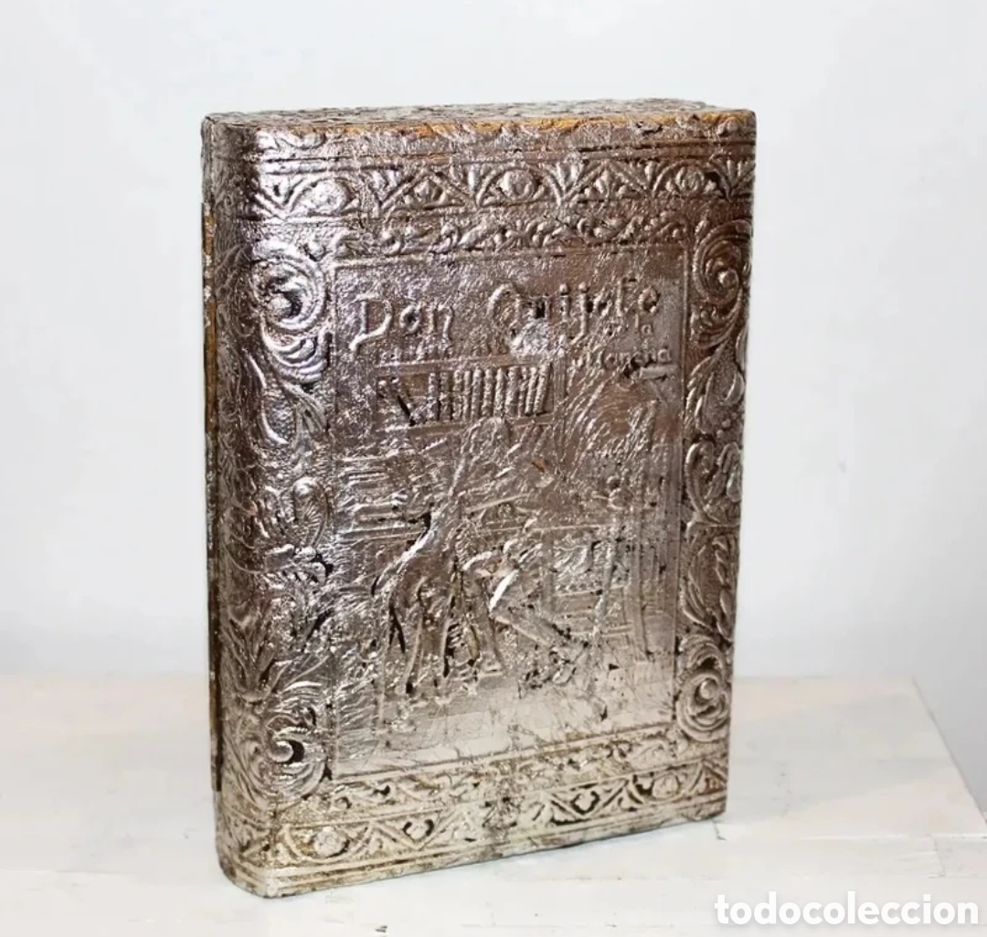 Cajas y cajitas met&aacute;licas: Rara caja para puros de Don Quijote