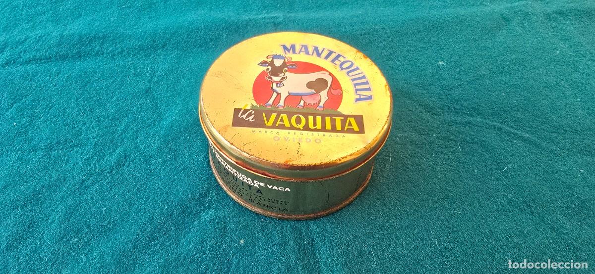 Cajas y cajitas met&aacute;licas: CAJA MANTEQUILLA LA VAQUITA - OVIEDO