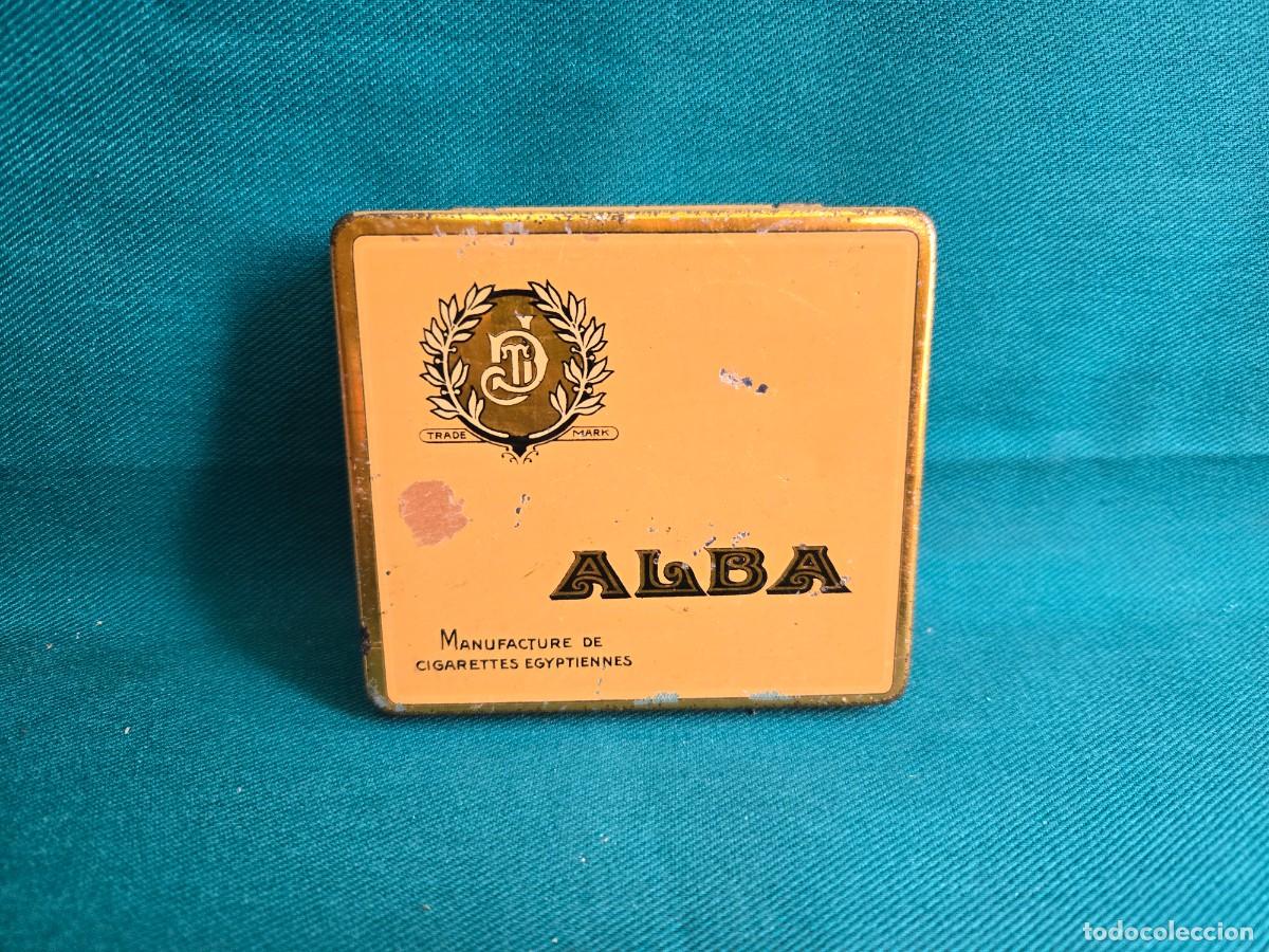 Cajas y cajitas met&aacute;licas: CAJA METALICA VACIA, CIGARRILLOS ALBA