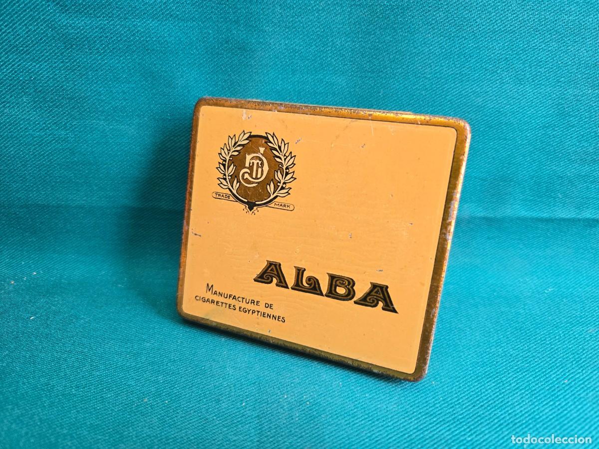 Cajas y cajitas met&aacute;licas: CAJA METALICA VACIA, CIGARRILLOS ALBA