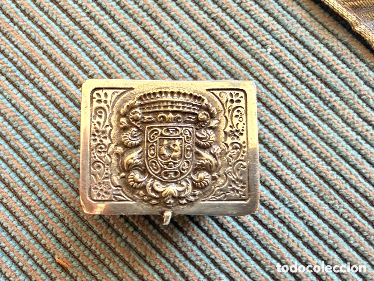 Cajas y cajitas met&aacute;licas: Caja Pastillero con el Escudo de Granada de los Talleres de Arte Moreno