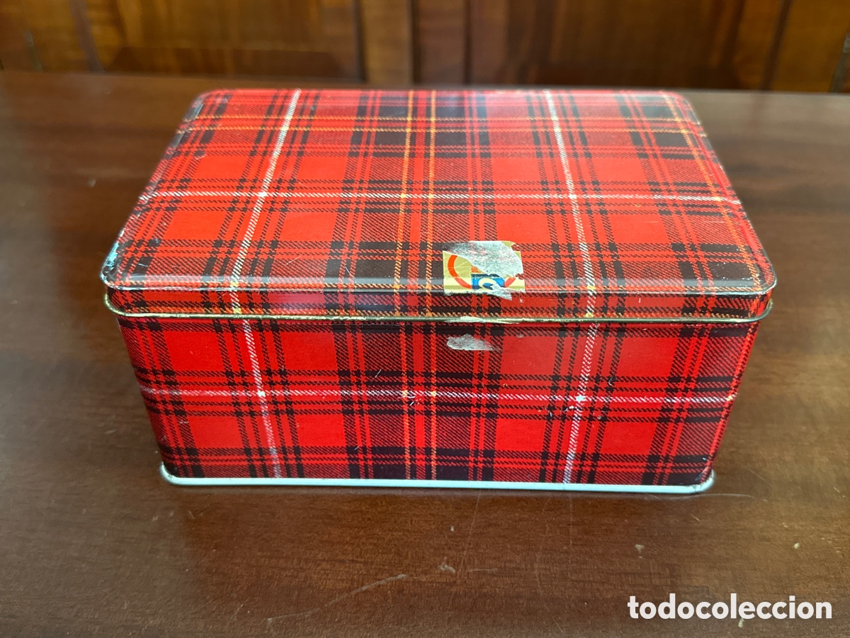 Cajas y cajitas met&aacute;licas: Caja de hojalata colacao a&ntilde;o 1972