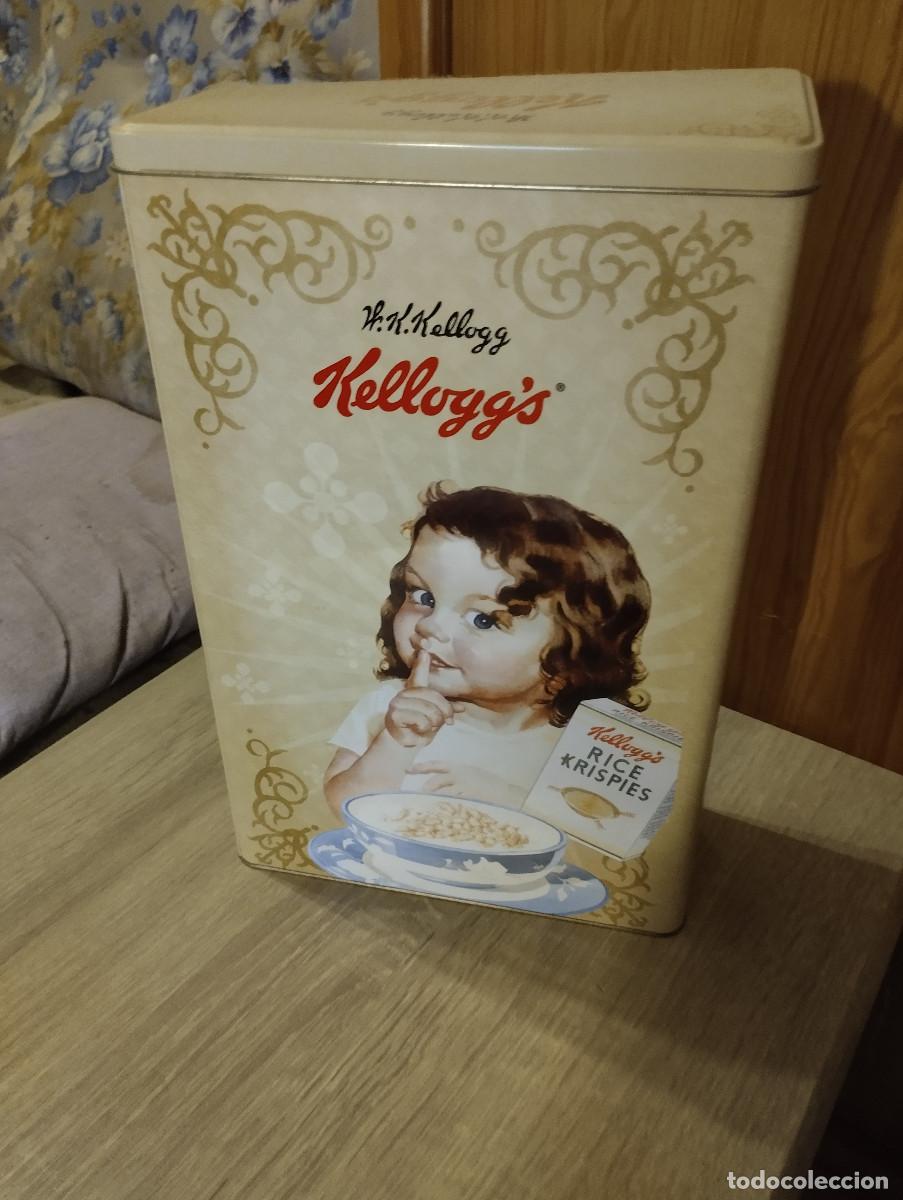 Cajas y cajitas met&aacute;licas: caja metalica kelloggs rice krispies