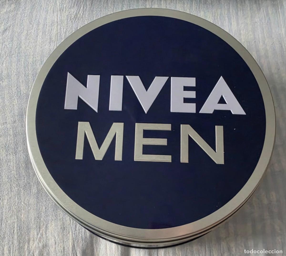 Cajas y cajitas met&aacute;licas: Lata Nivea Men (Grande)