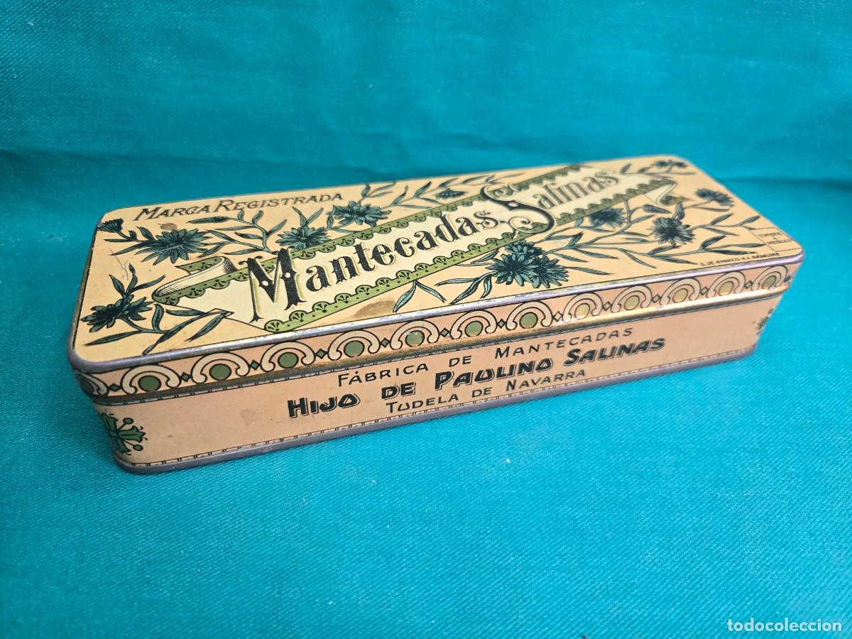 Cajas y cajitas met&aacute;licas: CAJA METALICA VACIA, MANTECADOS SALINAS , PAULINO SALINAS