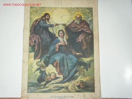 Coleccionismo calendarios: IMPRESIONANTE CALENDARIO DE PARED DEL A&Ntilde;O 1.939 CON CUADROS DEL MUSEO DEL PRADO. MADRID.