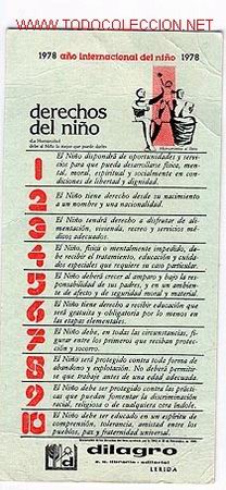 Coleccionismo Calendarios: A&Ntilde;O INTERNACIONAL DEL NI&Ntilde;O - CALENDARIO BOLSILLO 1978