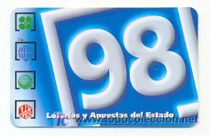 Collectables Calendars: CALENDARIO DE BOLSILLO - A&ntilde;o 1.998 - Loterias y Apuestas del Estado