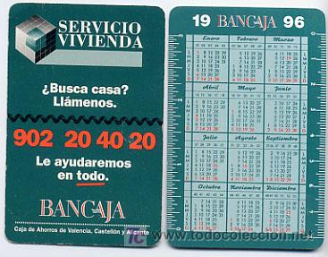 Collezionismo Calendari: CALENDARIO FOURNIER , BANCAJA 1996 , CALIDAD, CAD 32 PARECE FOURNIER , PERO NO LO PONE