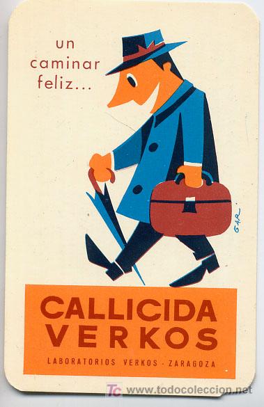 Colecionismo Calend&aacute;rios: CALENDARIO   CALLICIDA VERKOS      1968   CAL13