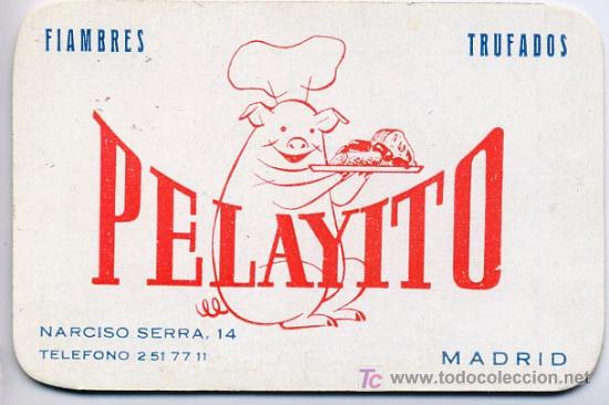 Sammeln von Kalendern: CALENDARIO    PELAYITO     1962    CAL31