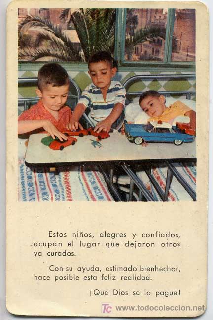 Sammeln von Kalendern: CALENDARIO    HOSPITAL DE SAN JUAN DE DIOS DE VALENCIA   1965   CAL49
