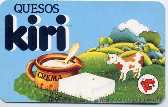 Sammeln von Kalendern: CALENDARIO    QUESOS KIRI     1983      CAL79