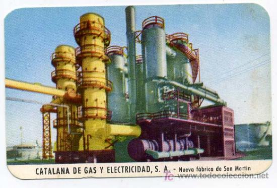 Colecionismo Calend&aacute;rios: CALENDARIO   CATALANA DE GAS Y ELECTRICIDAD    1964      CAL92