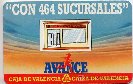 Collectionnisme Calendriers: CALENDARIO FOURNIER CAJA AHORROS VALENCIA 1988 CAL143