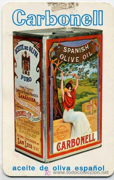 Collectables Calendars: CALENDARIO  FOURNIER ACEITES CARBONELL  1965  CAL198