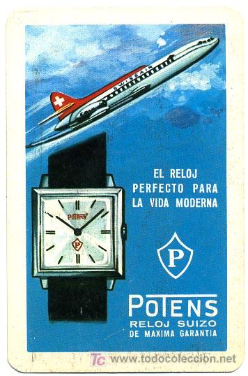 Coleccionismo calendarios: CALENDARIO FOURNIER RELOJES POTENS  1967  CAL399   VER FOTO DEL REVERSO