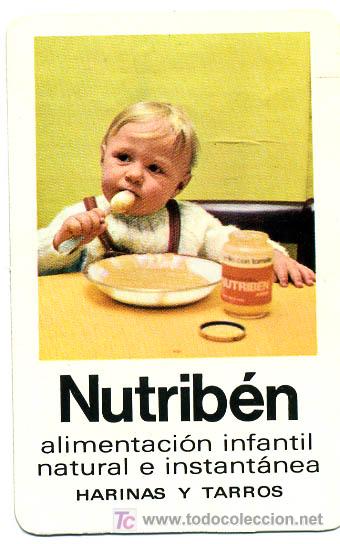 Collectionnisme Calendriers: CALENDARIO PUBLICIDAD NUTRIBEN   , 1972 , CAL583