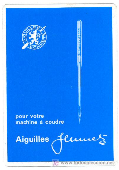 Collectables Calendars: CALENDARIO  FRANCES , PLASTICO , AGUJAS FEMMES   1972-73    CAL675