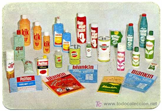 Colecionismo Calend&aacute;rios: CALENDARIO  SIDOL , LIMPIEZA DE SU HOGAR  1972    CAL677