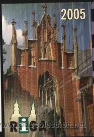 Coleccionismo calendarios: calendario publicitario-riga 2005 (letonia)
