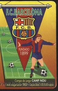 Coleccionismo calendarios: calendario f&uacute;tbol - f. c. barcelona 1997 (ver imagen adicional del dorso)