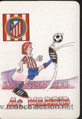 Coleccionismo calendarios: calendario f&uacute;tbol - at. madrid 1993
