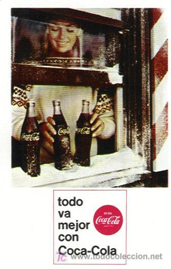 Coleccionismo Calendarios: Calendario Fournier de Coca-Cola. A&ntilde;o 1967.