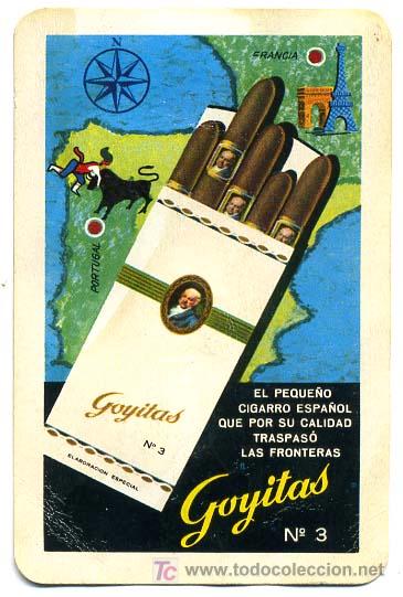 Collectables Calendars: CALENDARIO FOURNIER , PUROS, TABACO GOYITAS  1966   , CAL 454