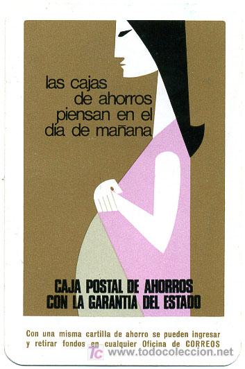 Coleccionismo calendarios: CALENDARIO FOURNIER , CAJA POSTAL DE AHORROS  ,   1973   , CAL 506