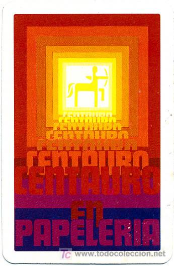 Coleccionismo calendarios: CALENDARIO FOURNIER , CENTAURO PAPELERIA ,   1981  , CAL 536
