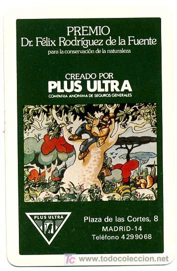 Coleccionismo calendarios: CALENDARIO FOURNIER ,SEGUROS PLUS ULTRA, PERFECTO ,  1983  , CAL 547