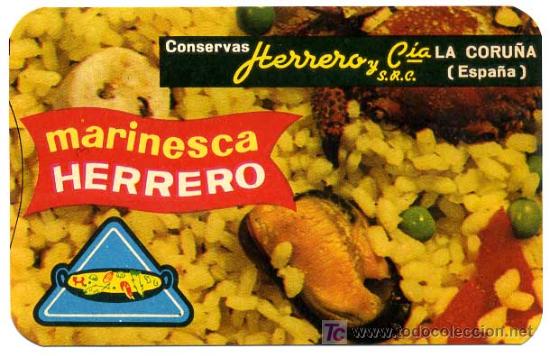 Collectionnisme Calendriers: CALENDARIO PUBLICIDAD  MARINESCA HERRERO , 1966  , CAL750