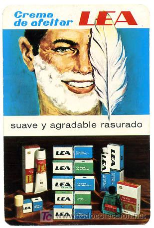 Sammeln von Kalendern: CALENDARIO FOURNIER , MAS GRANDE , PUBLICIDAD  CREMA AFEITAR LEA   , 1969  , CAL778