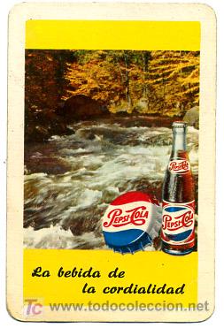 Collezionismo Calendari: CALENDARIO PUBLICIDAD PEPSI COLA , FOURNIER , 1962 , CAL857