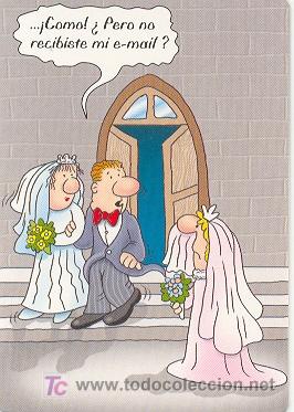 Coleccionismo Calendarios: 11-humor85. Email boda.2001.WCB-113