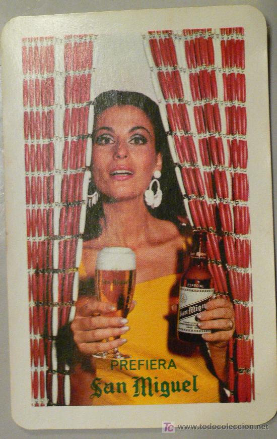 Coleccionismo Calendarios: Cerveza SAN MIGUEL-Calendario FOURNIER de 1968-- V i B