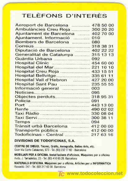 (CA-620)CALENDARIO DE BOLSILLO  A&Ntilde;O 1995
