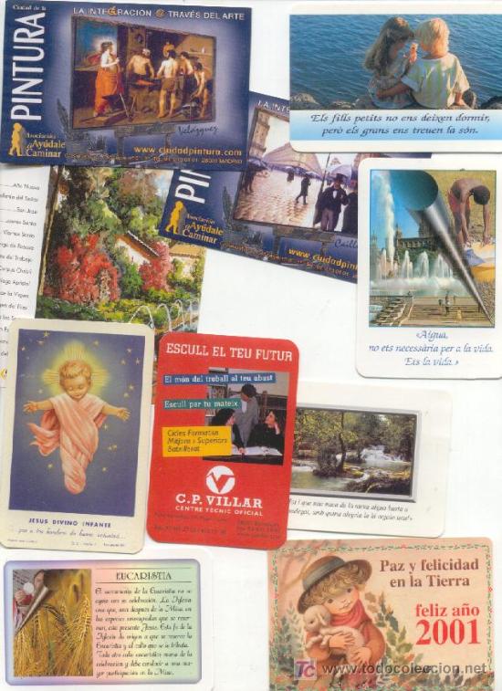 Coleccionismo calendarios: Lote de 10 Calendarios - Foto 1