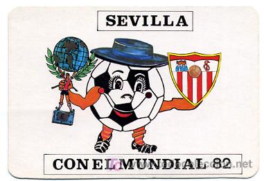 Coleccionismo Calendarios: CALENDARIO FUTBOL  SEVILLA , 1982  , CAL 1137
