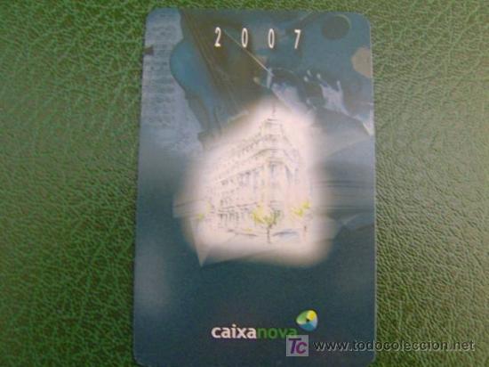 Coleccionismo calendarios: 10 CALENDARIOS FOURNIER - CAIXANOVA VIGO 2007 CAJAS DE AHORRO - PERFECTOS. VER MAS