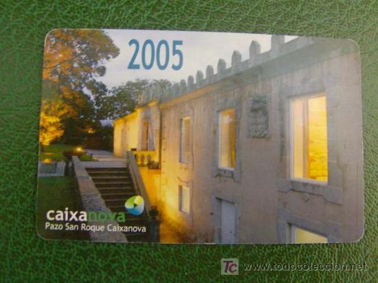 Coleccionismo calendarios: 10 CALENDARIOS BOLSILLO FOURNIER - CAIXANOVA 2005 PAZO DE SAN ROQUE - PERFECTOS. VER MAS.