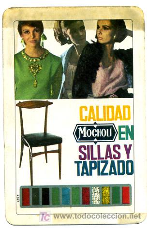 Collezionismo Calendari: CALENDARIO  FOURNIER ,  SILLAS Y TAPIZADOS MOCHOLI  ,  1965 , CAL1253