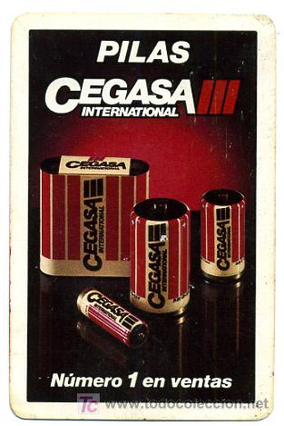 Collezionismo Calendari: CALENDARIO  FOURNIER ,  PILAS CEGASA  ,  1986 , CAL1265