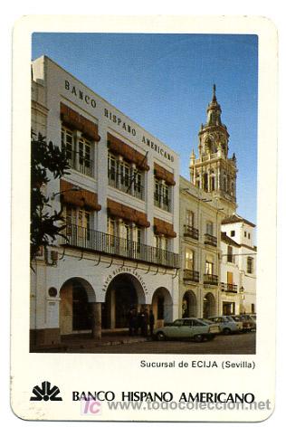 Collezionismo Calendari: CALENDARIO  FOURNIER ,  BANCO HISPANO AMERICANO  ,  1981 , CAL1266