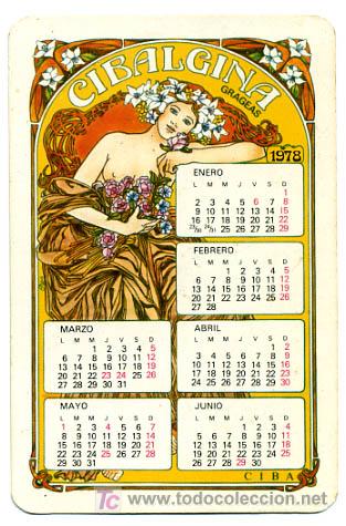 Collezionismo Calendari: CALENDARIO  CIBALGINA ,  1977-78  , CAL1326